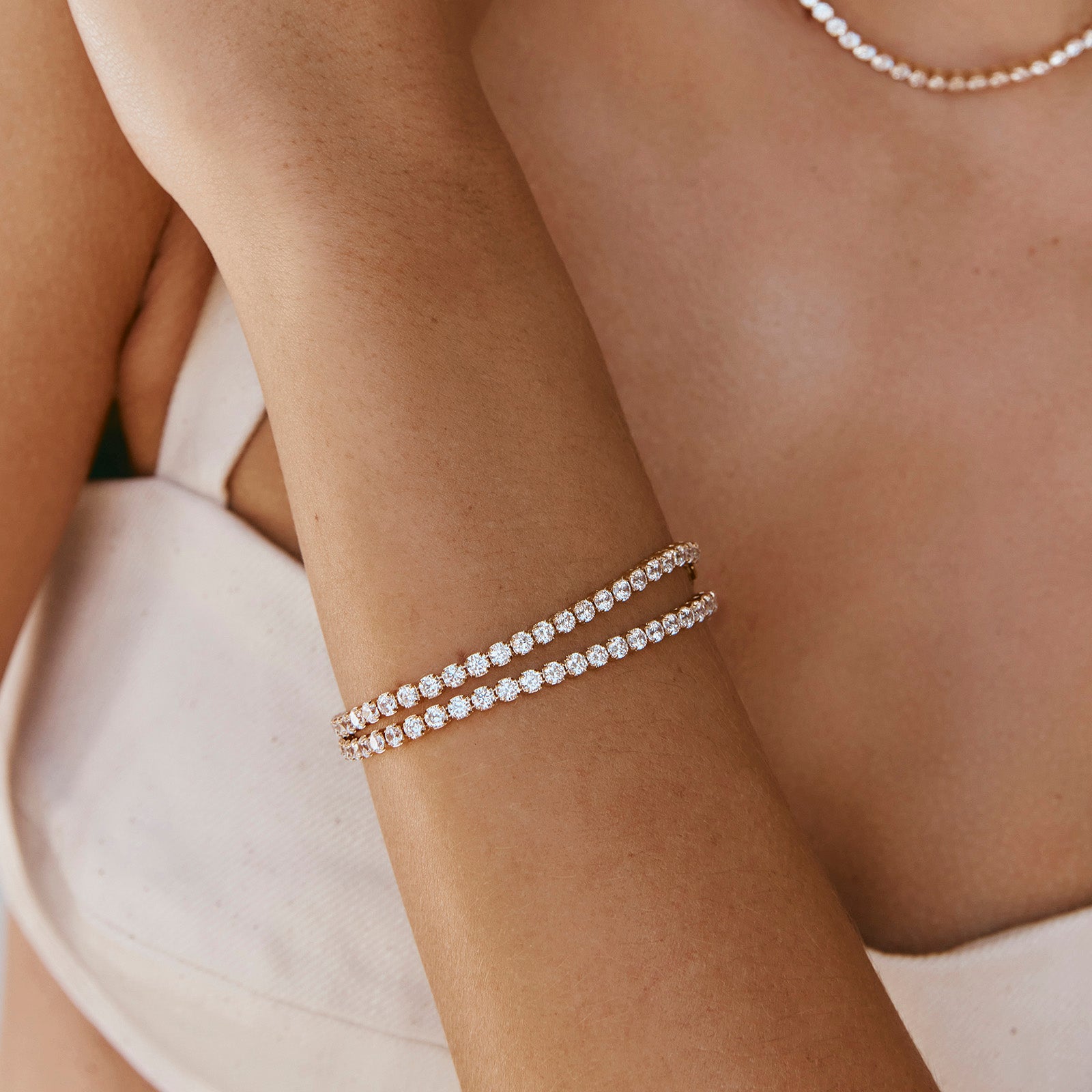 CRYSTAL TENNIS BRACELET