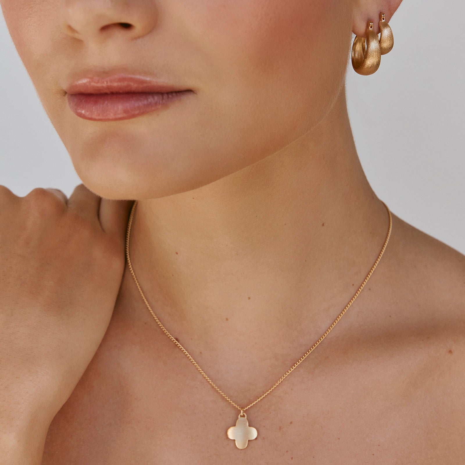 MOROCCAN DROP NECKLACE - GOLD