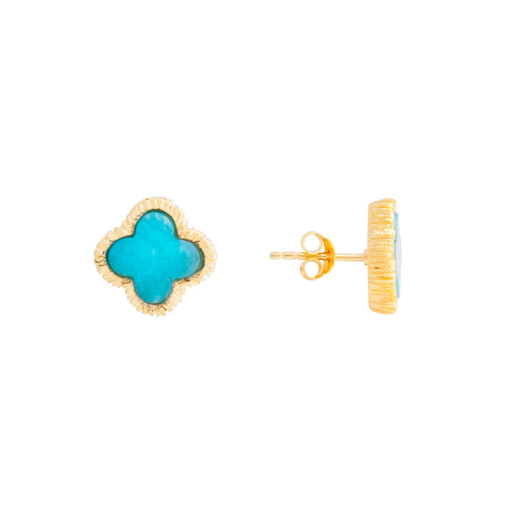 SORRENTO CLOVER STUDS