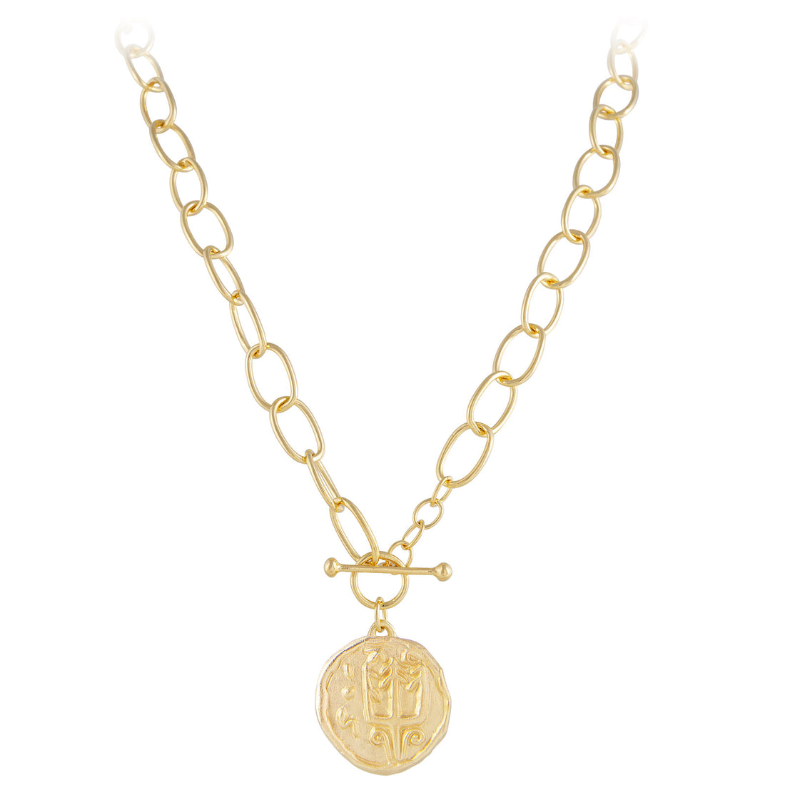 NEPTUNE GOLDEN LINK NECKLACE