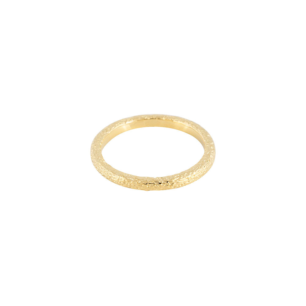 ANTIQUE GOLD STACKING RING