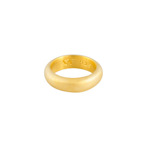 MATTE GOLD RING