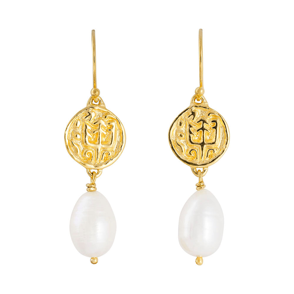 MED PEARL HOOKS