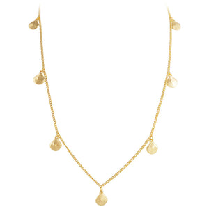 GOLD NOMAD CHARM NECKLACE