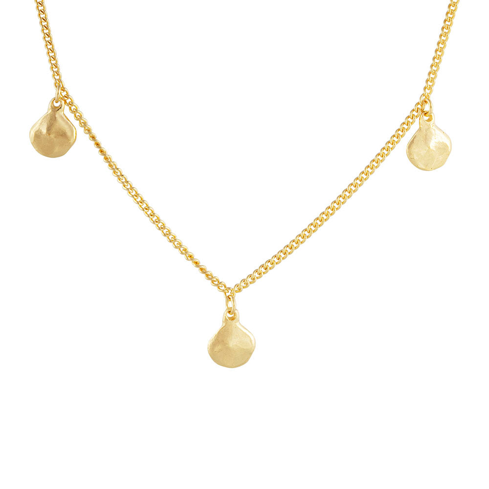 GOLD NOMAD CHARM NECKLACE