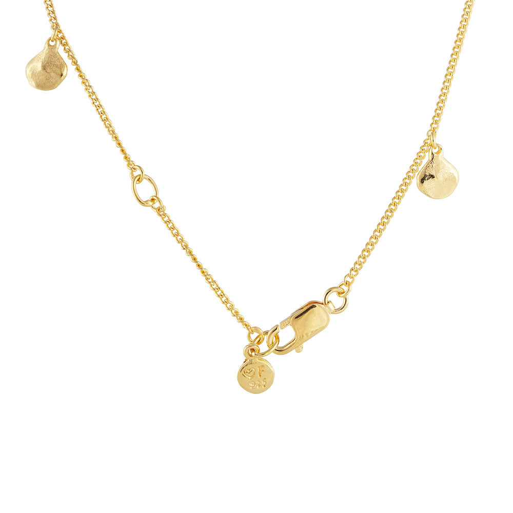 GOLD NOMAD CHARM NECKLACE