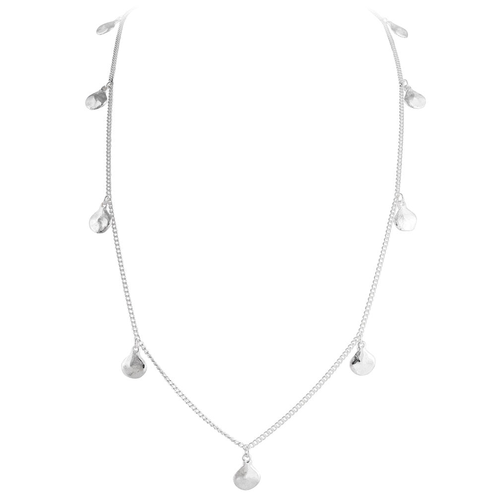 SILVER NOMAD CHARM NECKLACE