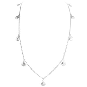 SILVER NOMAD CHARM NECKLACE