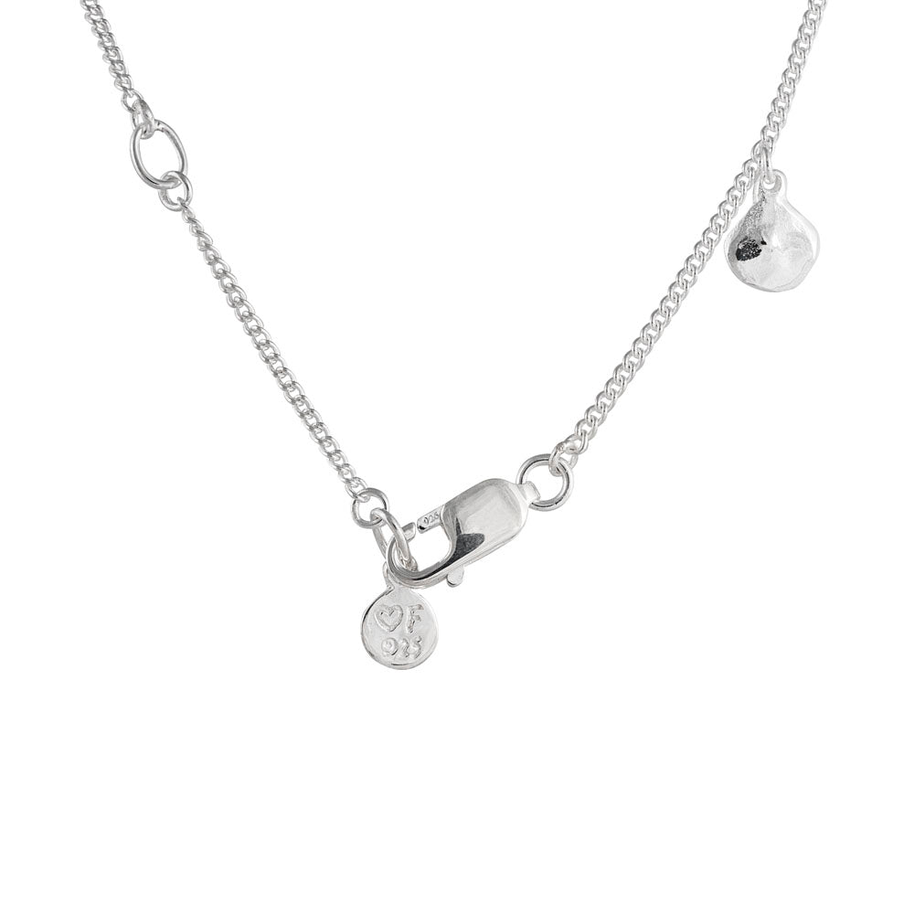 SILVER NOMAD CHARM NECKLACE