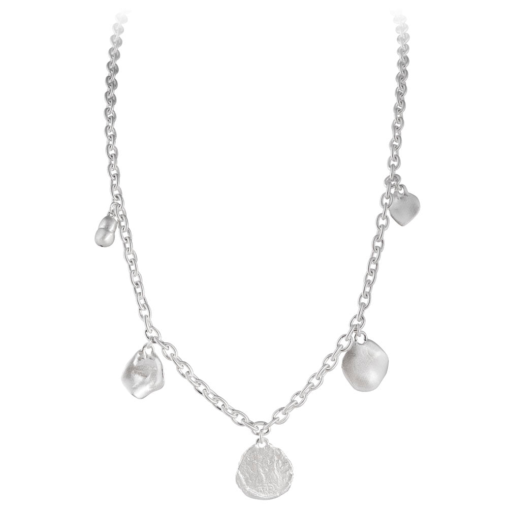 SILVER NOMAD TRINKET NECKLACE