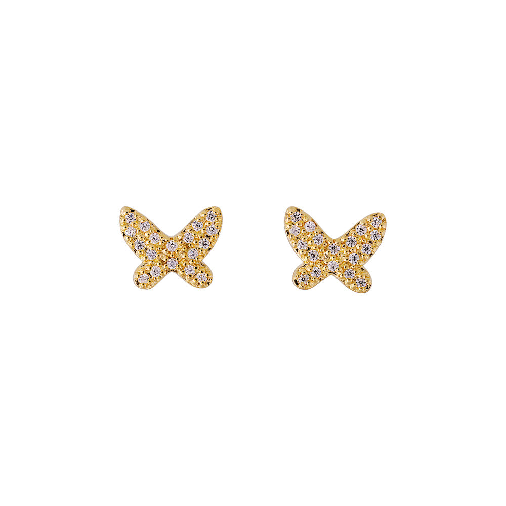 BUTTERFLY PAVE STUDS