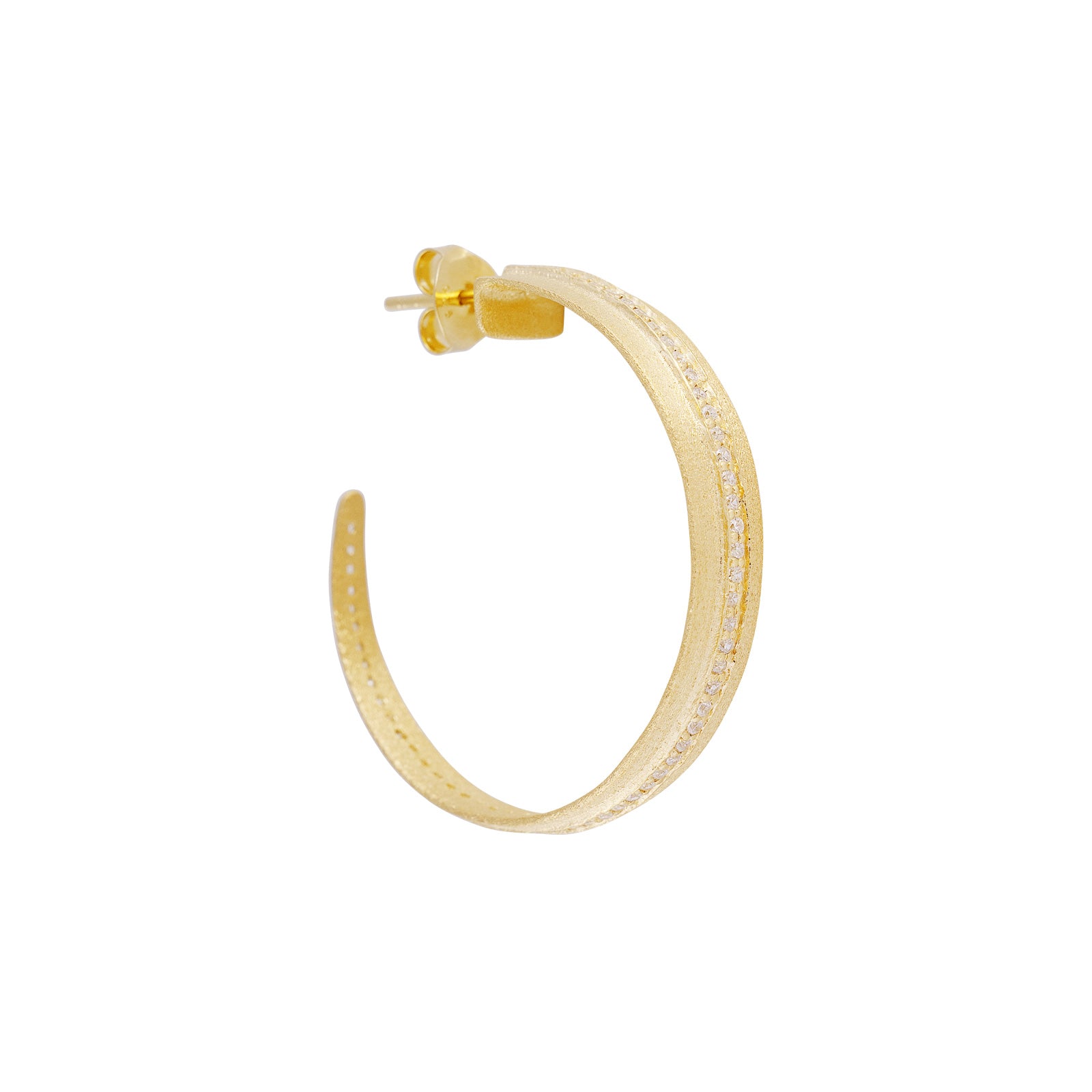 DESERT CRYSTAL HOOPS