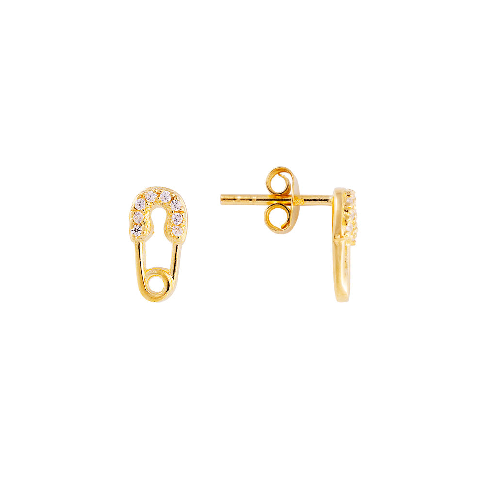 SAFETY PIN STUDS