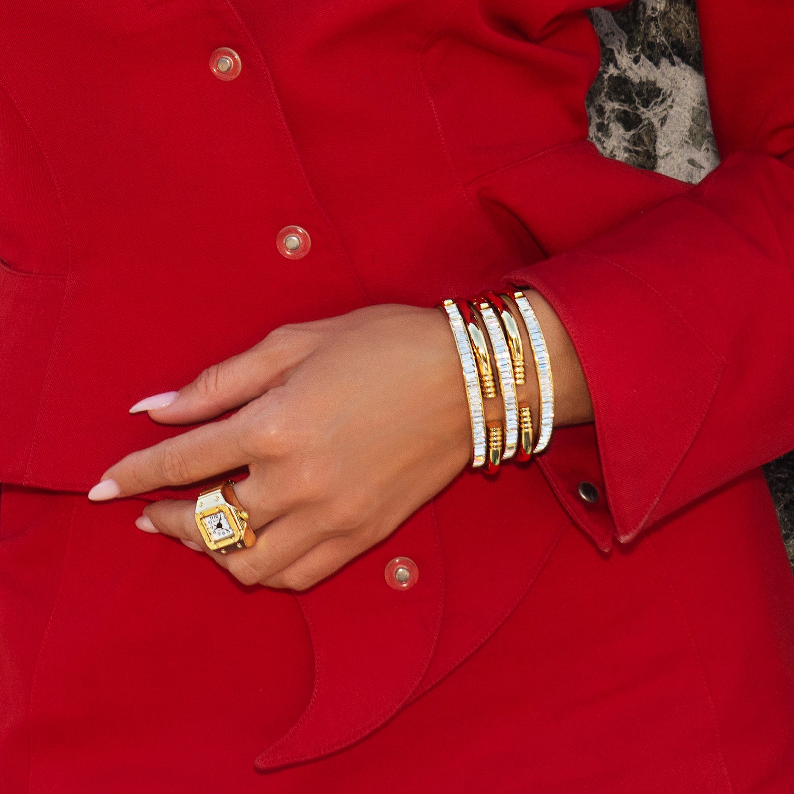 LE FAIR GEO WATCH RING