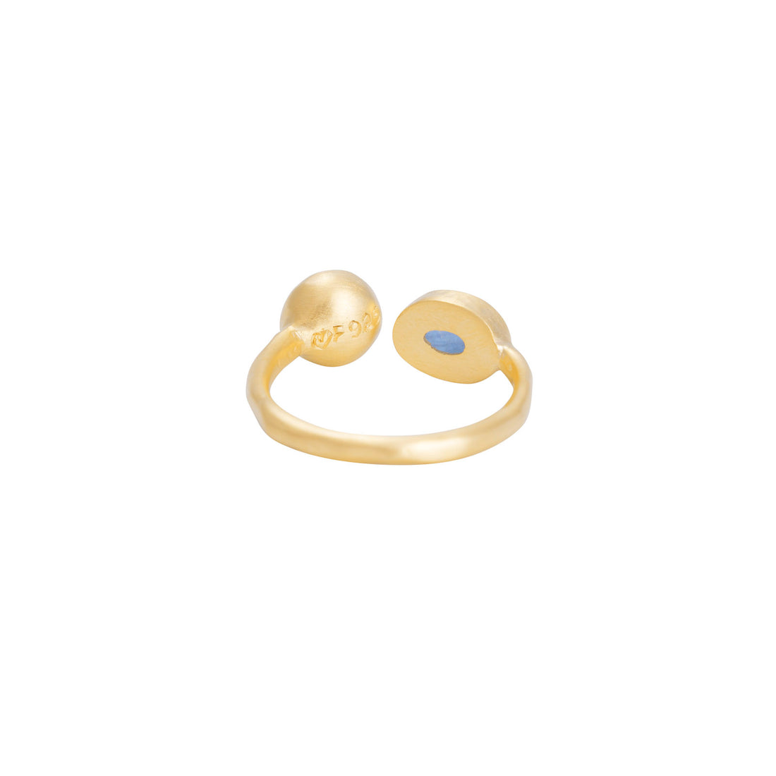 PEARL & AQUAMARINE RING