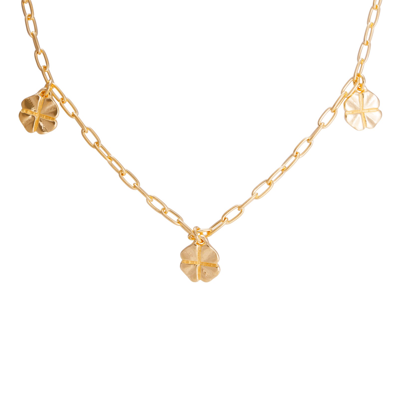 GOLDEN LUCKY CHARM NECKLACE