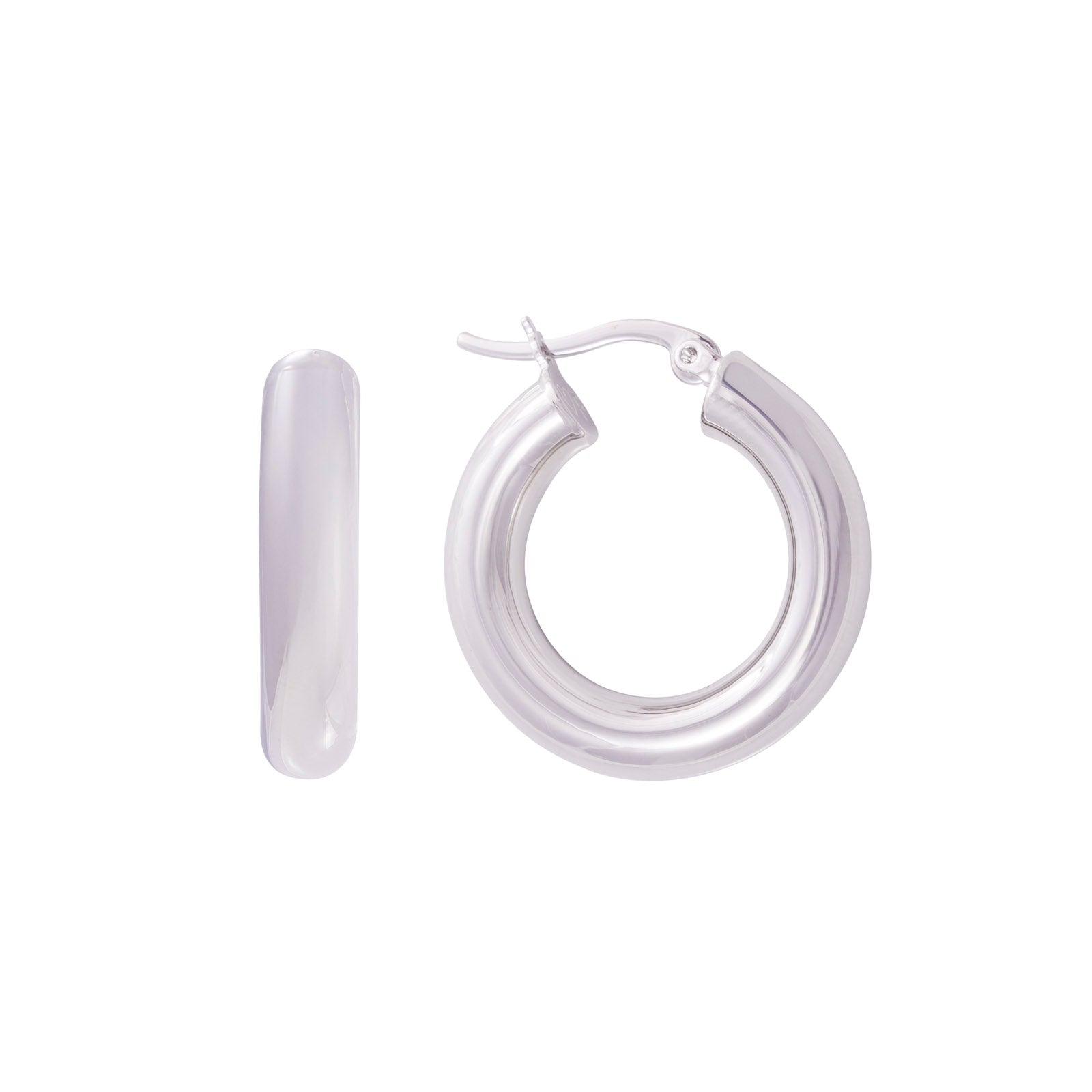 JENNIFER HOOPS SILVER