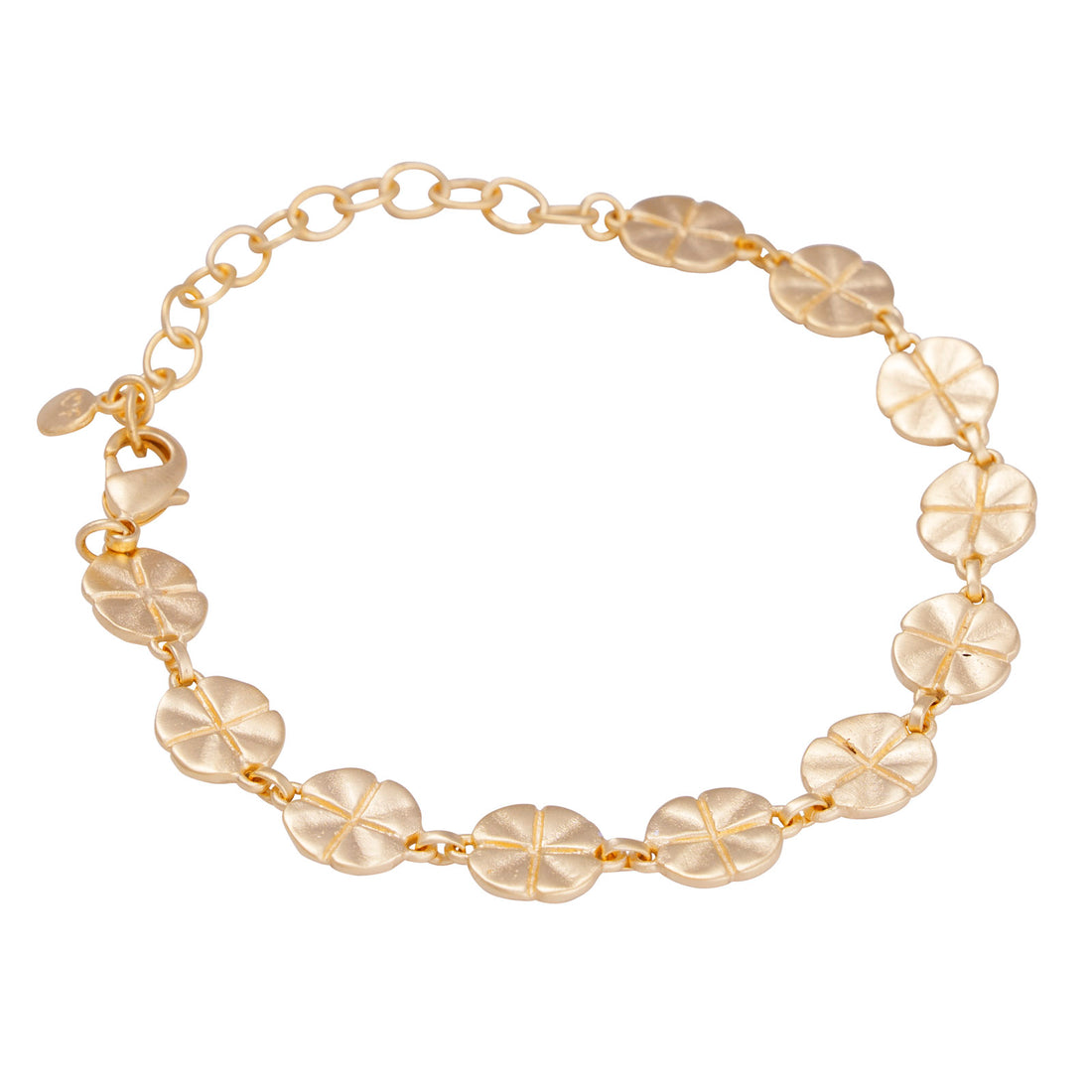 GOLD LUCKY CHARM BRACELET