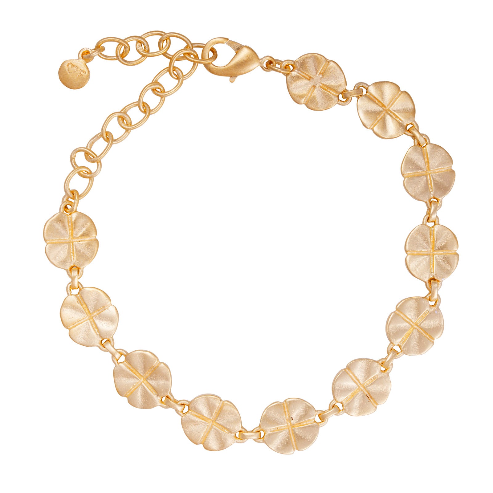 GOLD LUCKY CHARM BRACELET