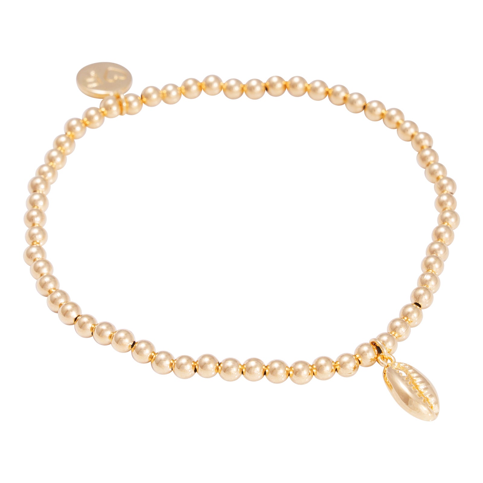 COWRIE CHARM BRACELET