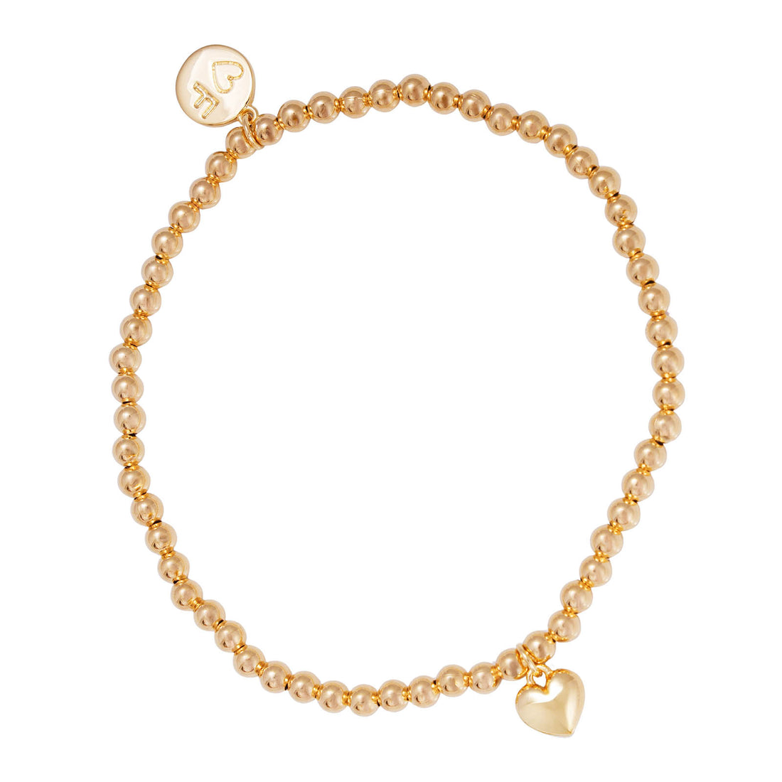 HEART CHARM BRACELET