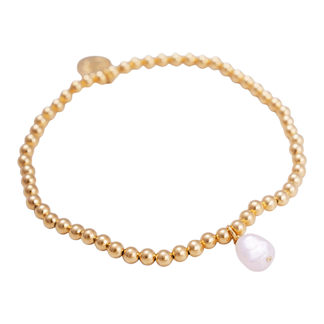 FRESHWATER PEARL CHARM BRACELET