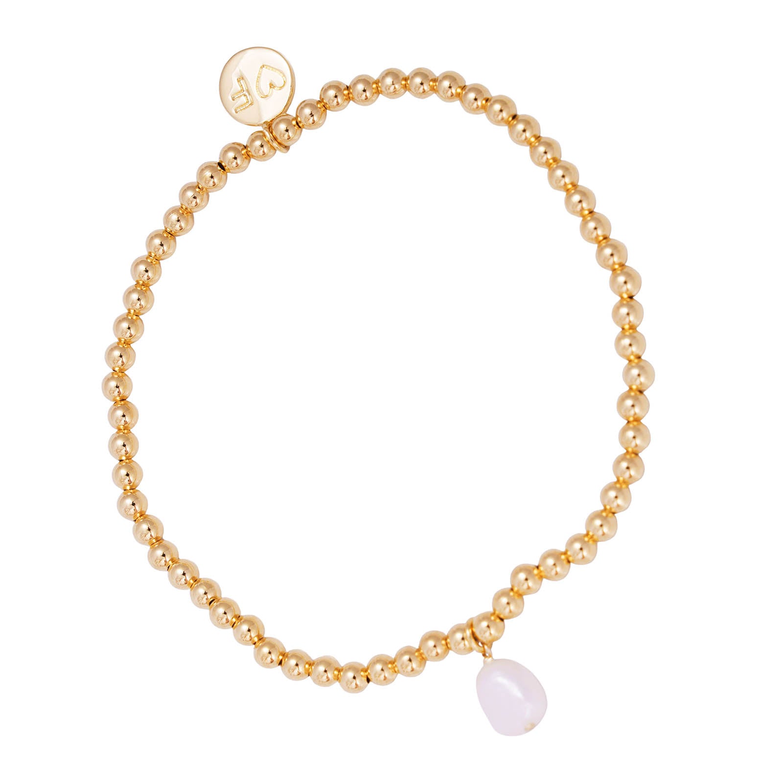 FRESHWATER PEARL CHARM BRACELET