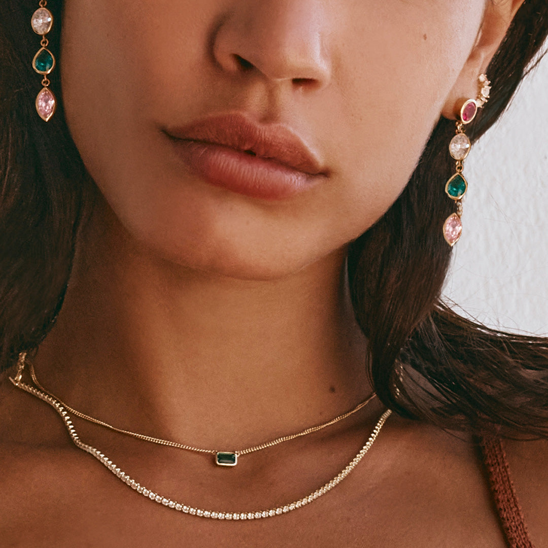 TENNIS CHAIN NECKLACE