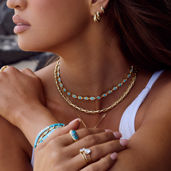 CAPRI MARQUISE NECKLACE