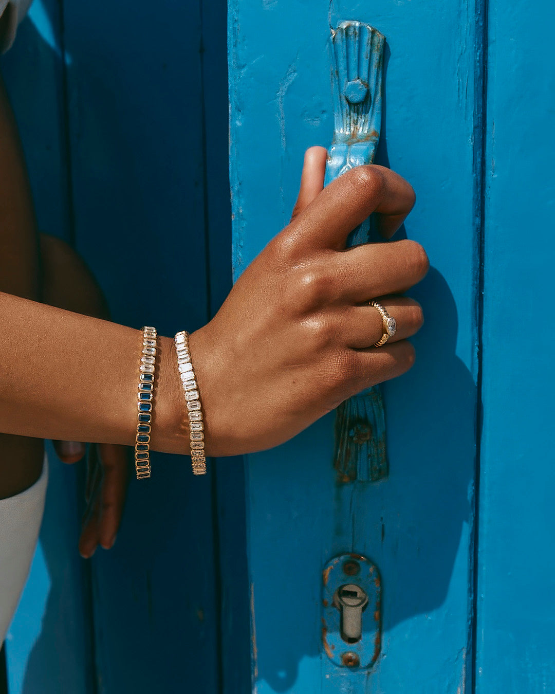 AZURE TENNIS BRACELET