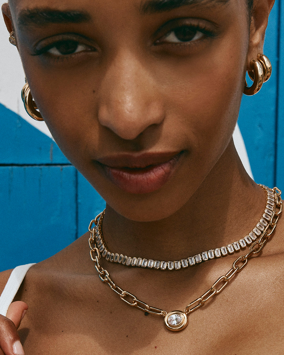 BOLD GOLD  MAXI HOOPS