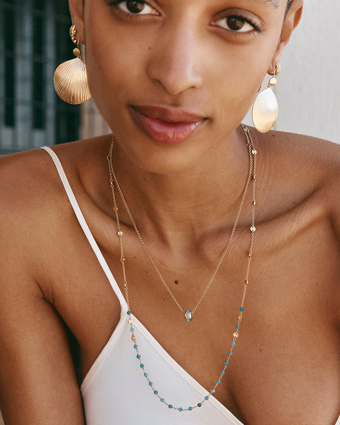 BLUE GROTTO ORB NECKLACE