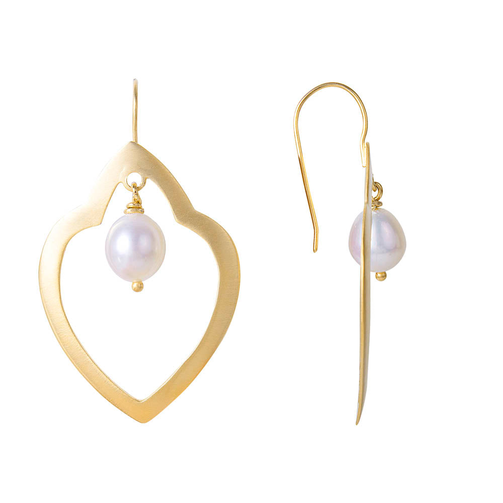 MOROCCAN PEARL DROPS - GOLD