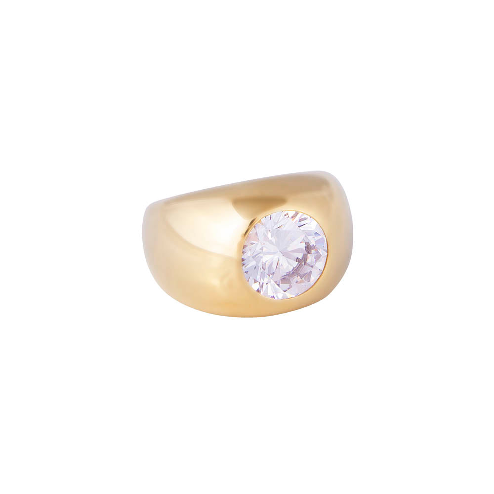 SOLITAIRE COCKTAIL RING