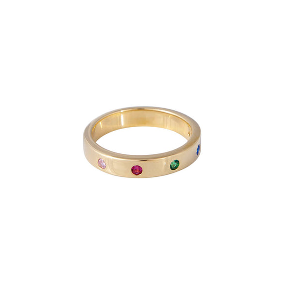 RAINBOW CHEETAH STACKING BAND