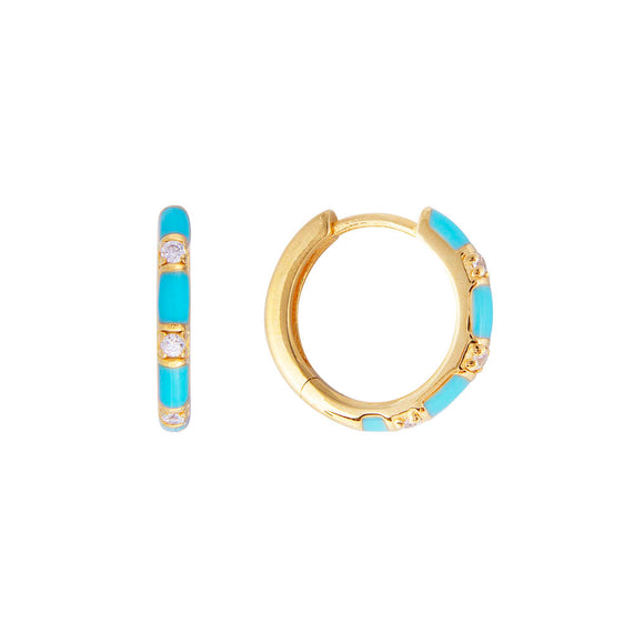 ST. TROPEZ MIDI HOOPS