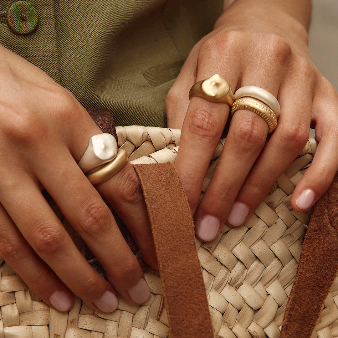 GOLD NOMAD RING