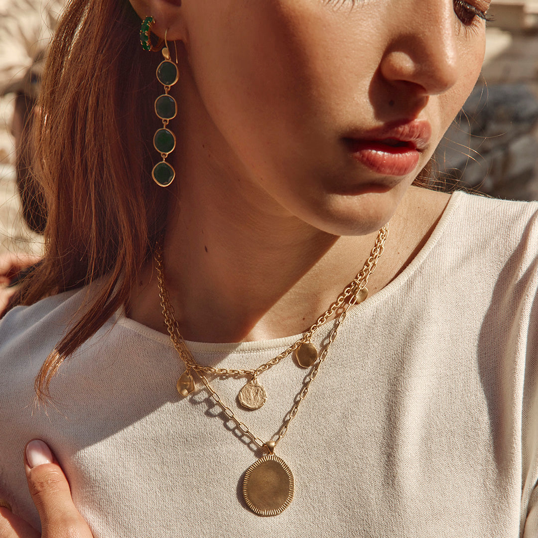 GOLD HORIZON NECKLACE