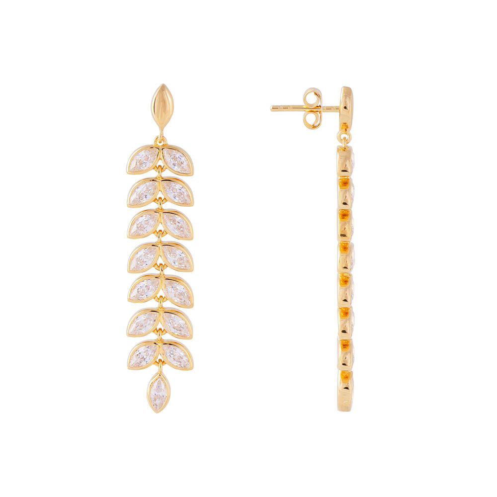 MARQUISE COCKTAIL EARRINGS