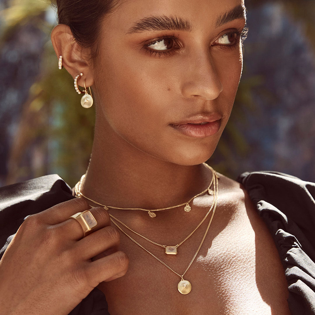 ROSE QUARTZ COCKTAIL RING