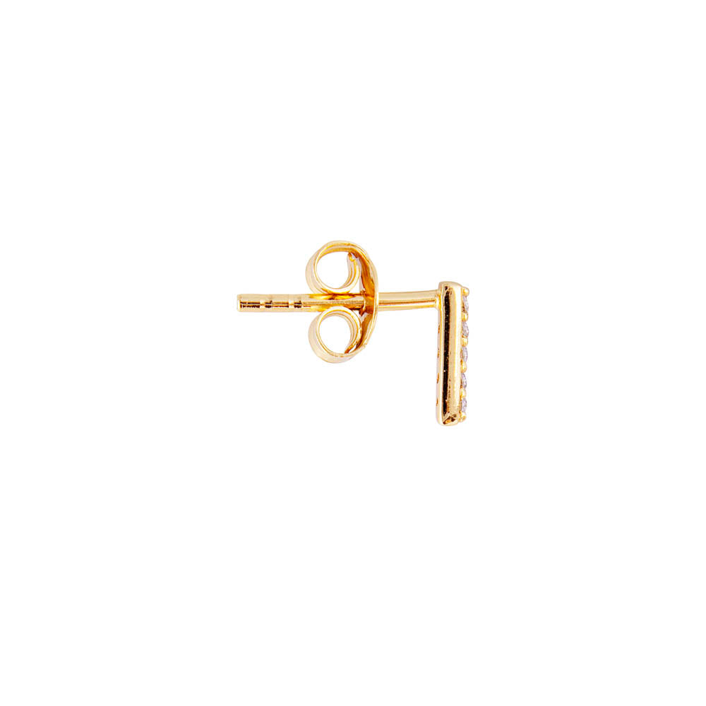 LETTER PAVE STUD - I