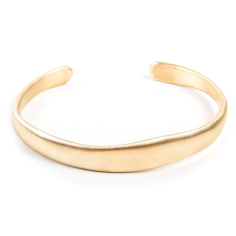 BRUSHED GOLD CUFF – FAIRLEY