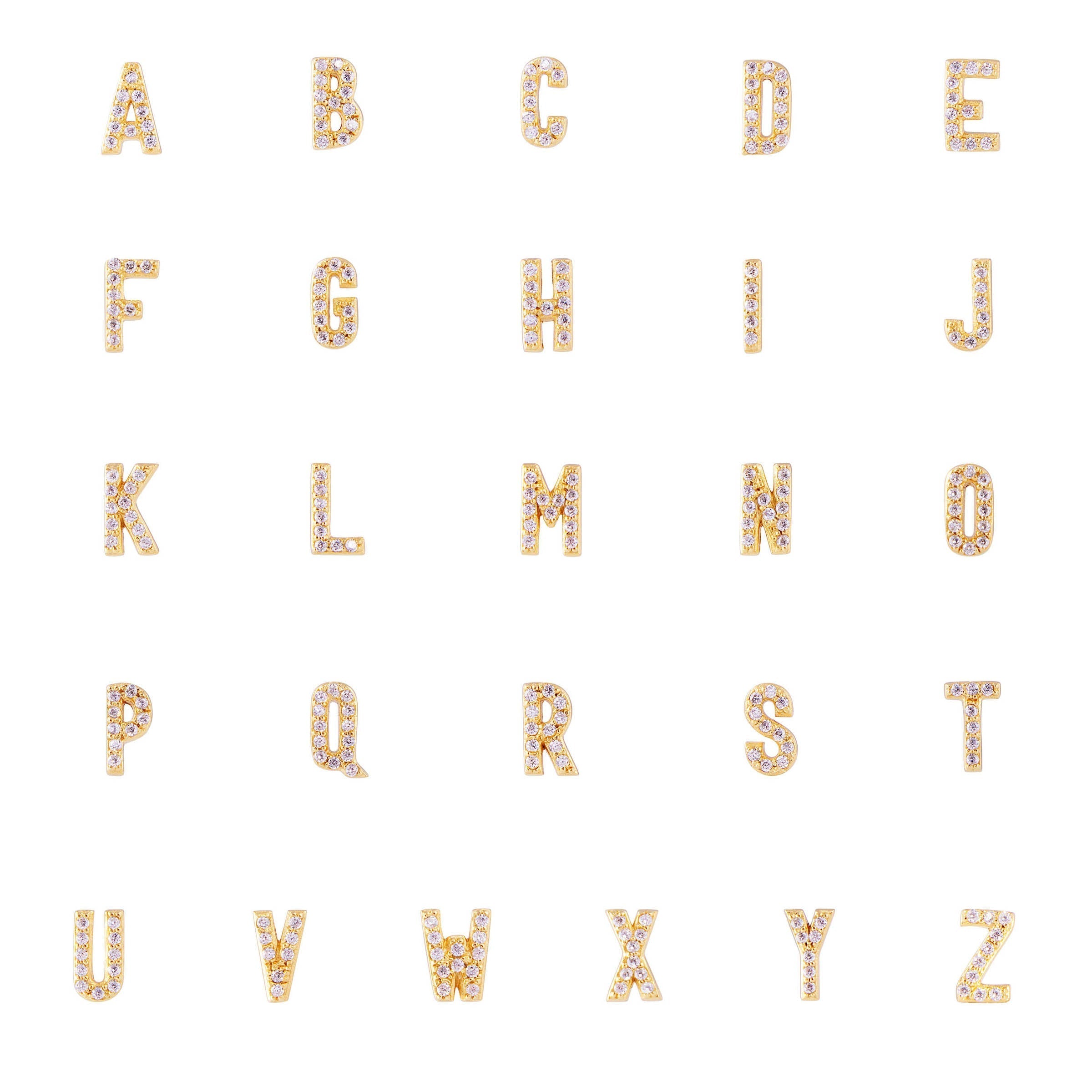 LETTER PAVE STUD - Y