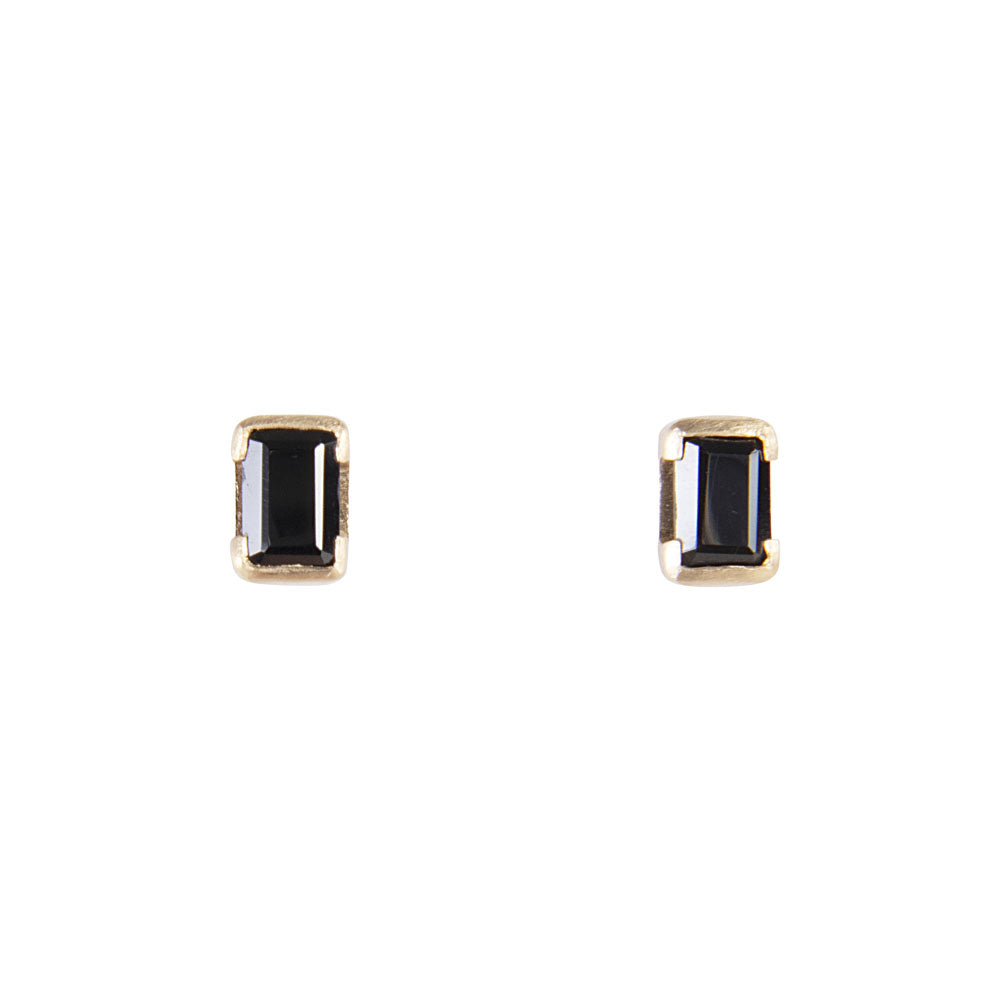 SEPTEMBER BIRTHSTONE STUDS - SAPPHIRE
