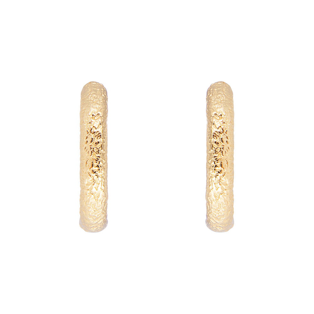 ANTIQUE GOLD MAXI HOOPS