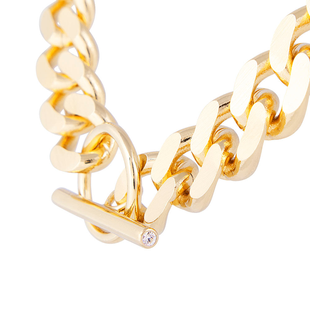 CHUNKY T-BAR CHAIN NECKLACE