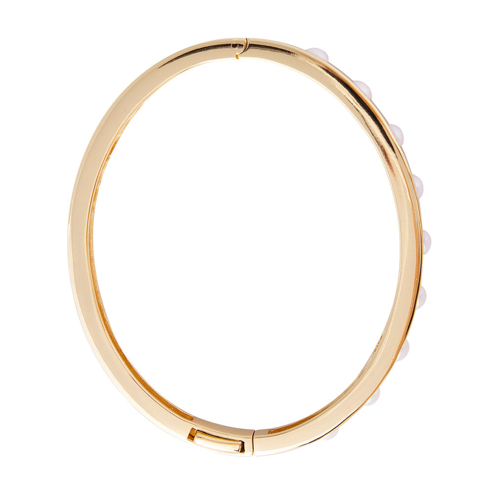 CRYSTAL PEARL BANGLE