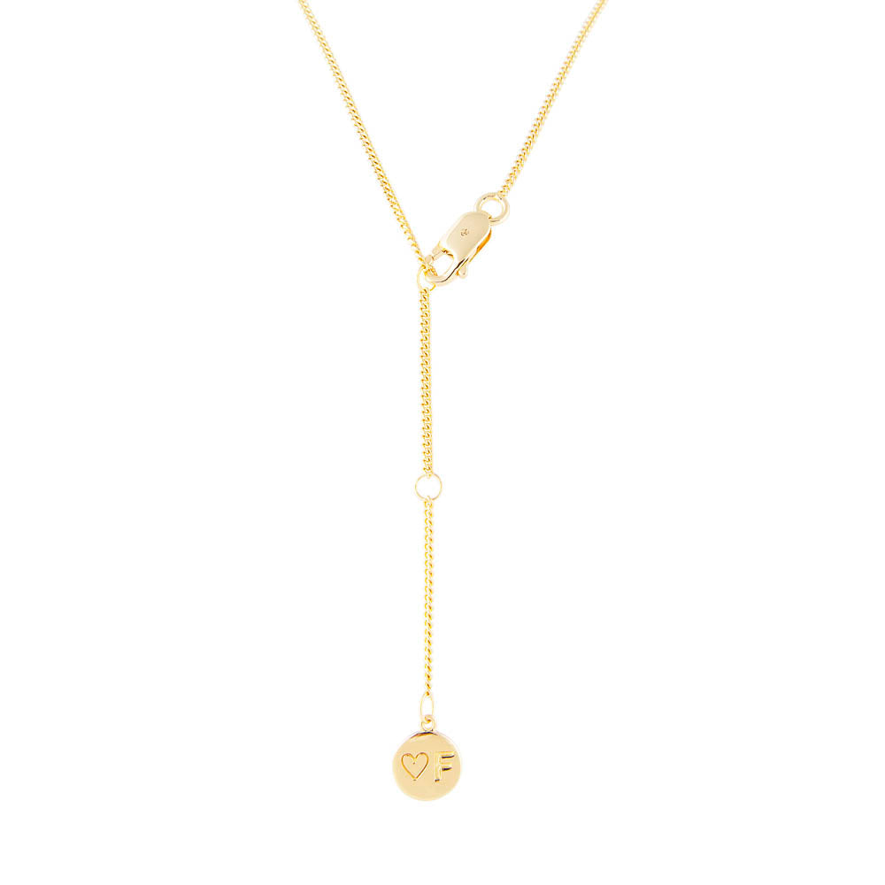 LILAC OMBRE HEART NECKLACE