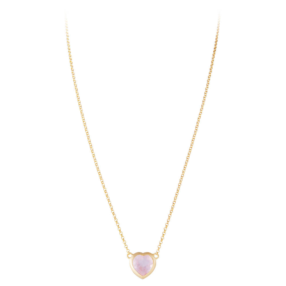 ROSE QUARTZ LOVE NECKLACE