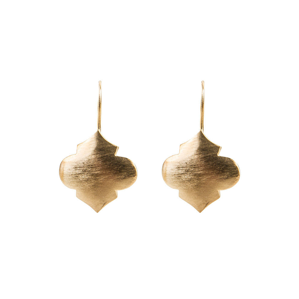 MOROCCAN DROP EARRINGS - GOLD